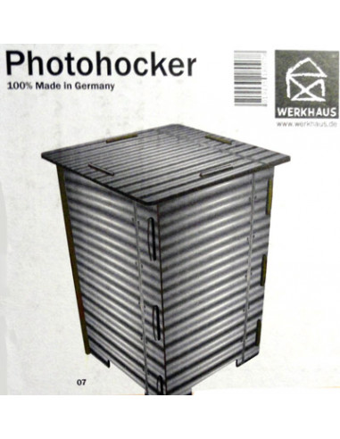 Photohocker - Blech