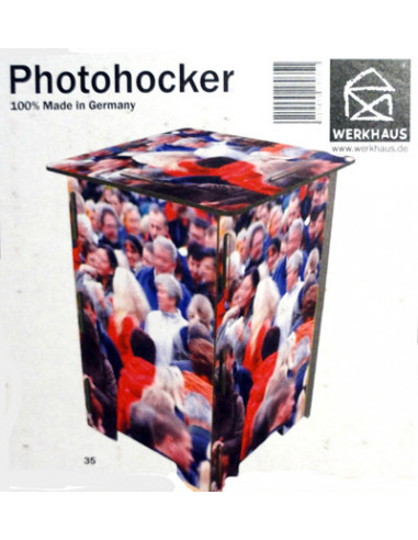 Photohocker - Menschenmenge