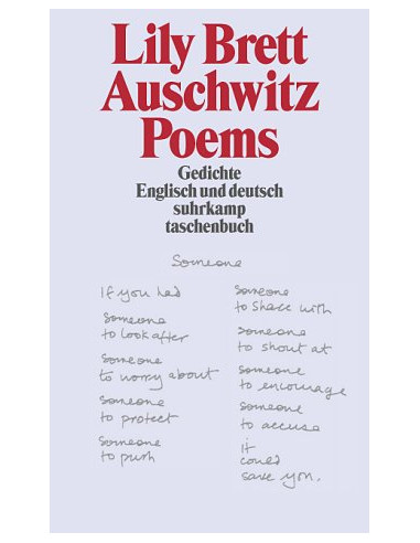 Auschwitz Poems: Lilly Brett /Englisch-Deutsch Edition/