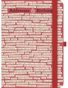The Comstocks Address & Birthday Book
