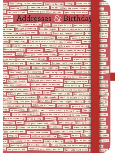 The Comstocks Address & Birthday Book
