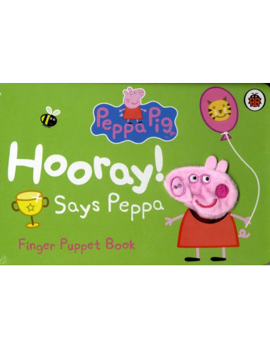 Peppa Pig: Hooray! Says Peppa Finger Puppet Book