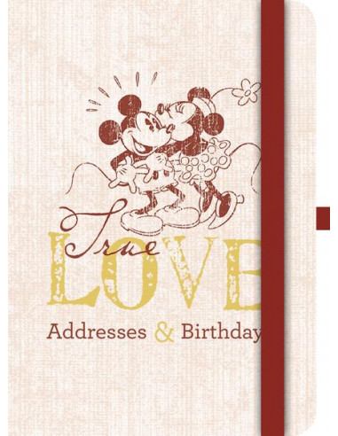 Mickey Mouse Retro Address & Birthday Book