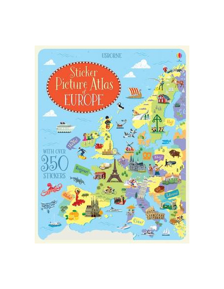 Sticker Picture Atlas of Europe Sticker Picture Atlas of Europe