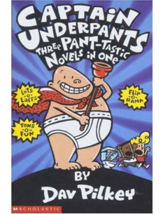 Captain Underpants Three Pant-tastic Novels in One