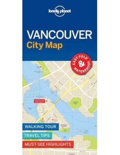 Lonely Planet Vancouver City Map