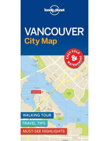 Lonely Planet Vancouver City Map