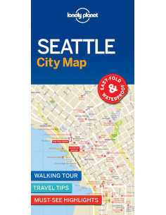 Lonely Planet Seattle City Map