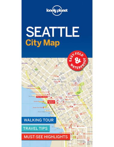 Lonely Planet Seattle City Map