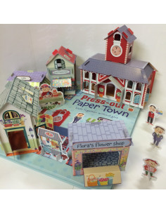 Press-Out Paper Town 2