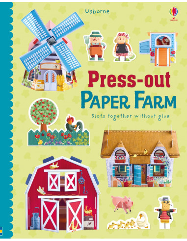 Press-Out Paper Farm