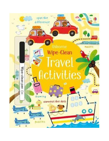 Wipe-clean Travel Activities