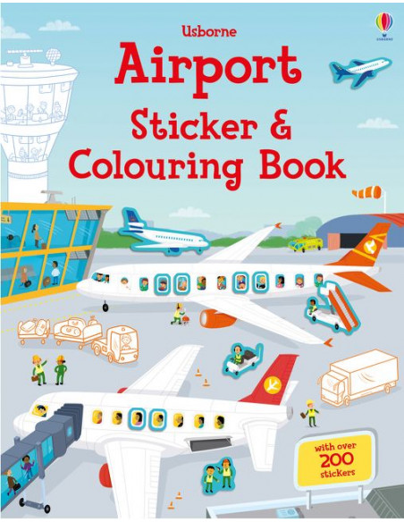 Airport Sticker and Colouring Book Airport Sticker and Colouring Book