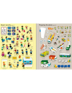 Airport Sticker and Colouring Book 2