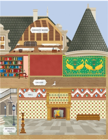 Houses through Time Sticker Book