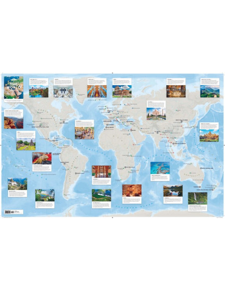 Lonely Planet The World Planning Map Lonely Planet The World Planning Map