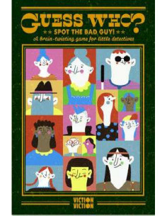 Guess Who? Spot The Bad Guy! : A brain-twisting game for little detectives