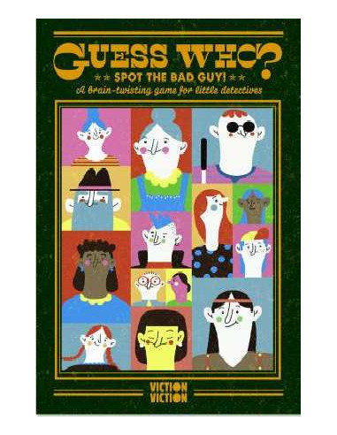 Guess Who? Spot The Bad Guy! : A brain-twisting game for little detectives