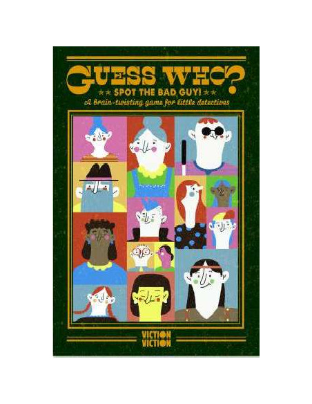 Guess Who? Spot The Bad Guy! : A brain-twisting game for little detectives