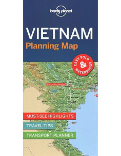 Lonely Planet Vietnam Planning Map