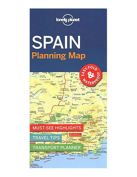 Lonely Planet Spain Planning Map Lonely Planet Spain Planning Map