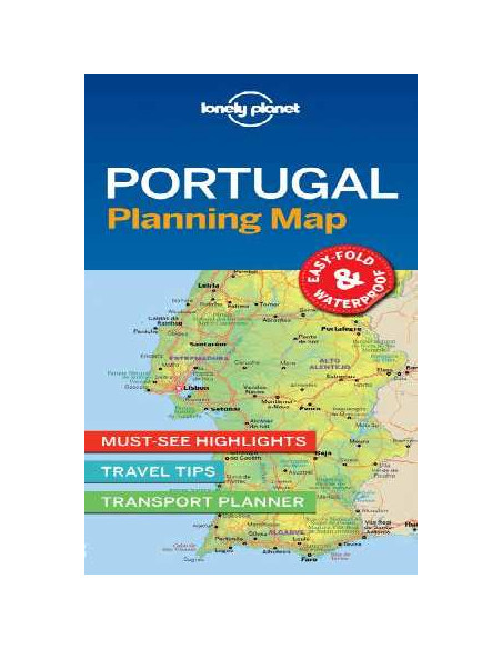 Lonely Planet Portugal Planning Map Lonely Planet Portugal Planning Map