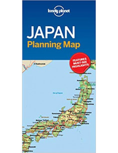 Lonely Planet Japan Planning Map