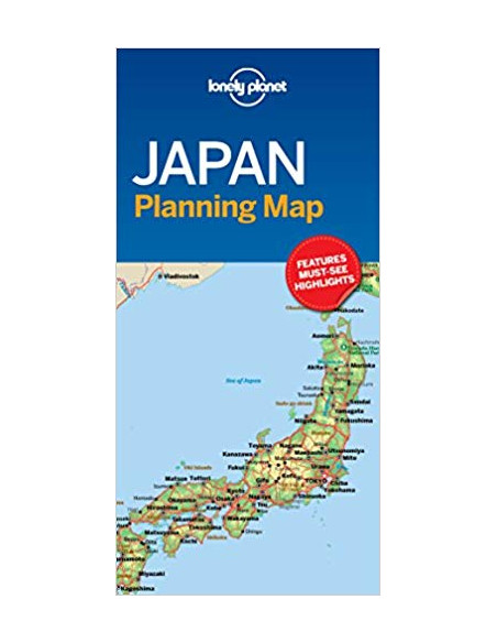 Lonely Planet Japan Planning Map Lonely Planet Japan Planning Map