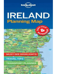 Lonely Planet Ireland Planning Map