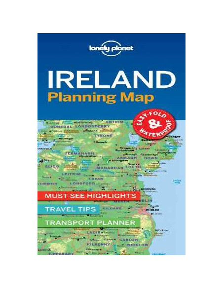 Lonely Planet Ireland Planning Map Lonely Planet Ireland Planning Map