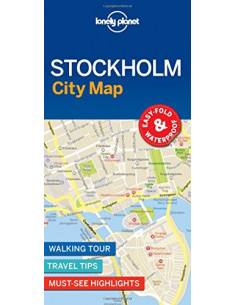 Lonely Planet Stockholm City Map