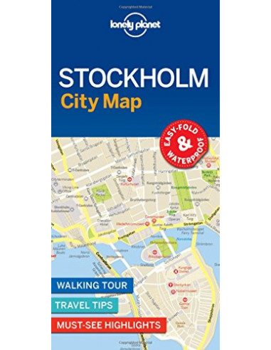 Lonely Planet Stockholm City Map