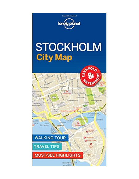 Lonely Planet Stockholm City Map Lonely Planet Stockholm City Map