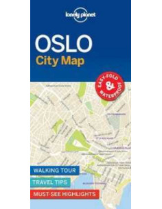 Lonely Planet Oslo City Map