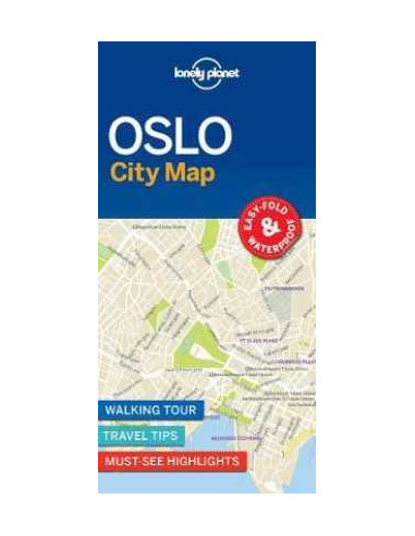 Lonely Planet Oslo City Map