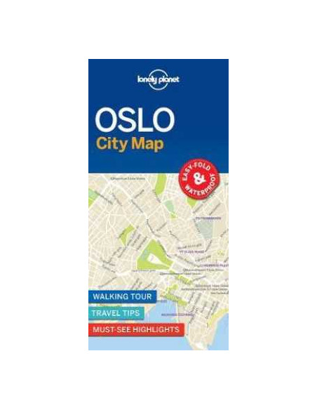 Lonely Planet Oslo City Map Lonely Planet Oslo City Map