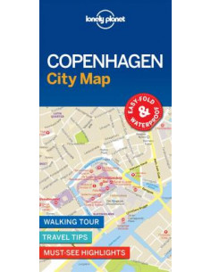 Lonely Planet Copenhagen City Map