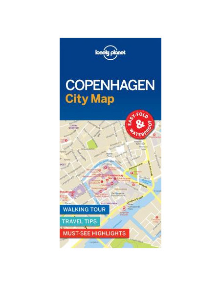 Lonely Planet Copenhagen City Map Lonely Planet Copenhagen City Map