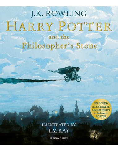 Harry Potter and the Philosopher's Stone : Illustrated Edition