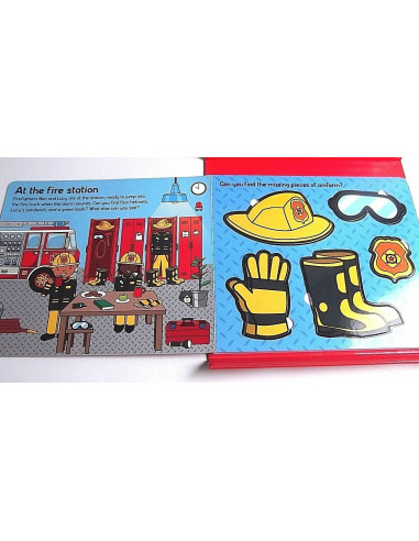 Let's Pretend: Firefighter Set : With Fun Puzzle Pieces