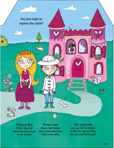 Let's Pretend: My Princess Castle Sticker Activity Book : Over 350 Stickers