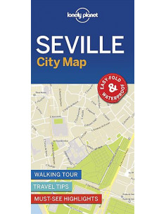  Lonely Planet Seville City Map