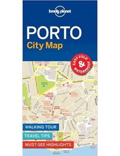  Lonely Planet Porto City Map