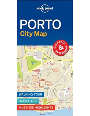  Lonely Planet Porto City Map