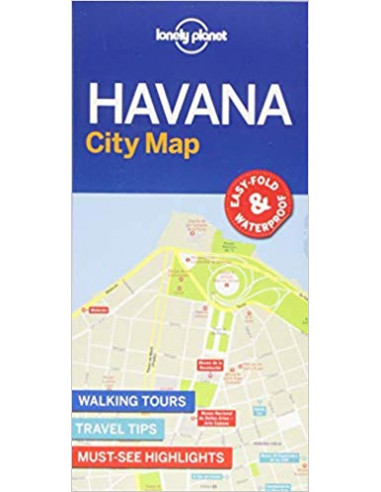 Lonely Planet Havana City Map