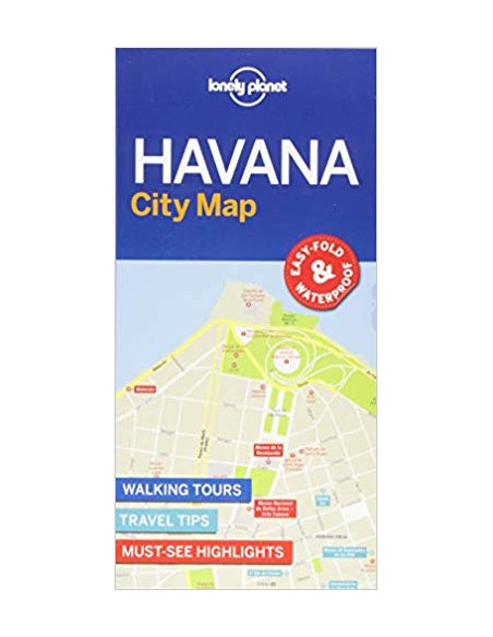 Lonely Planet Havana City Map Lonely Planet Havana City Map
