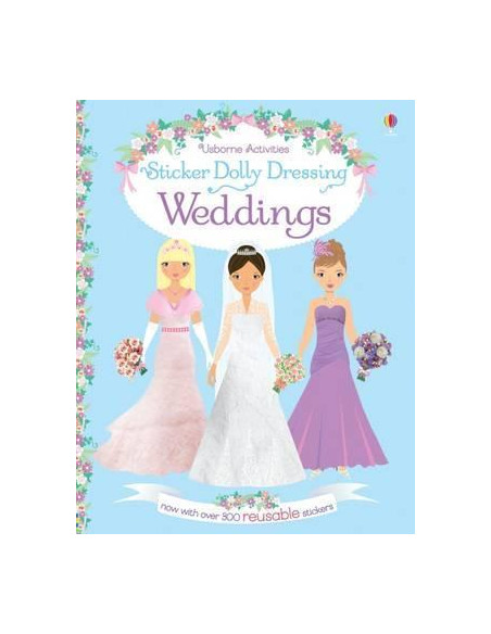 Sticker Dolly Dressing Weddings