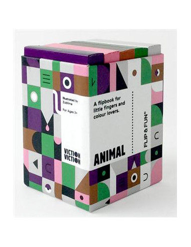 FLIP&FUN: Animal Boxset : A flipbook for little fingers and colour lovers