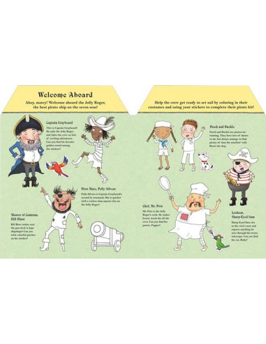 My Pirate Ship Sticker Activity Book