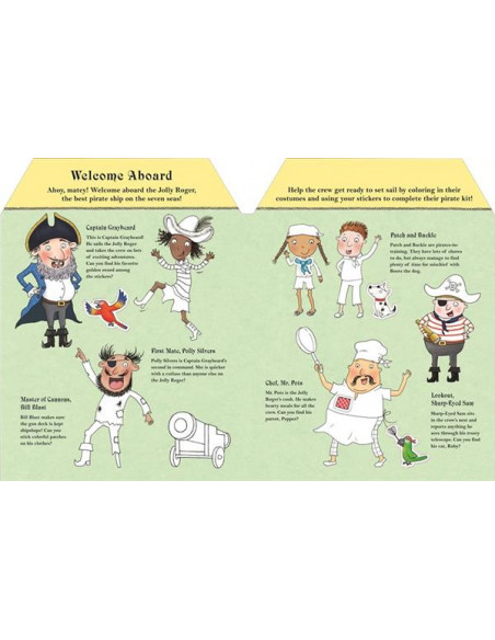 My Pirate Ship Sticker Activity Book